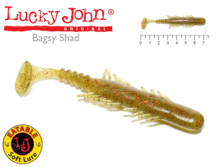 Силикон Lucky John Bagsy Shad 2,8" SB05